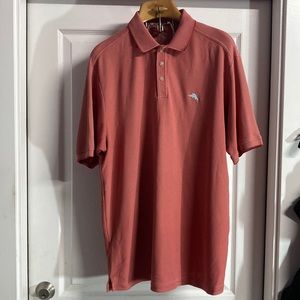 Mens Tommy Bahama Coral Res Emfielder Supima Cotton Polo Shirt XL